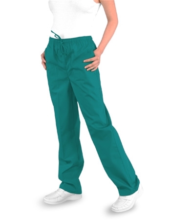 Unisex  Scrub Pants - (3) Pockets  Full Elastic Waist with Drawstring Style# B100C