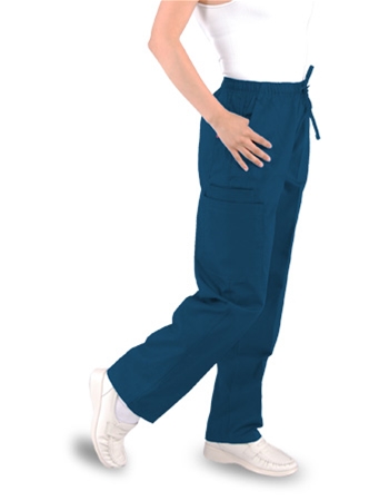 Unisex (5) Pocket Pants with (2) Cargo -  Full Elastic Waist with Drawstring  Tall Size (Inseam 32&quot;) B300TC